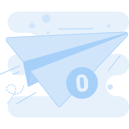 Empty Message  Illustration