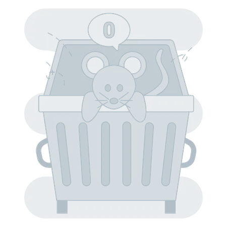 Empty Trash  Illustration