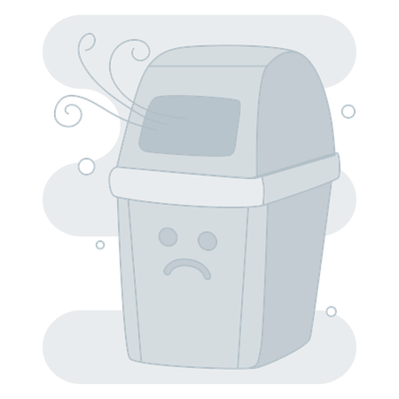 Empty Trash  Illustration