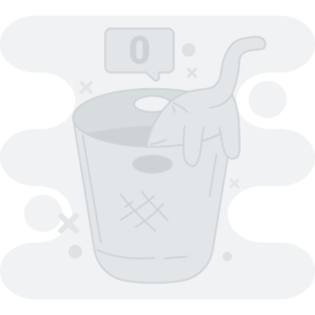 Empty Trash  Illustration
