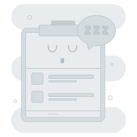Empty Wishlist  Illustration