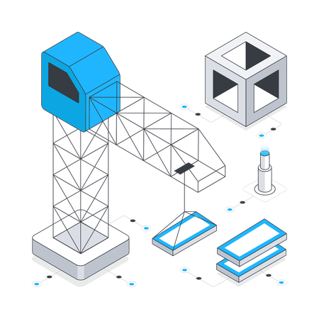 En cours de construction  Illustration