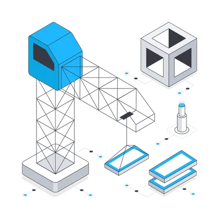 En cours de construction  Illustration