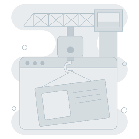 En cours de construction  Illustration