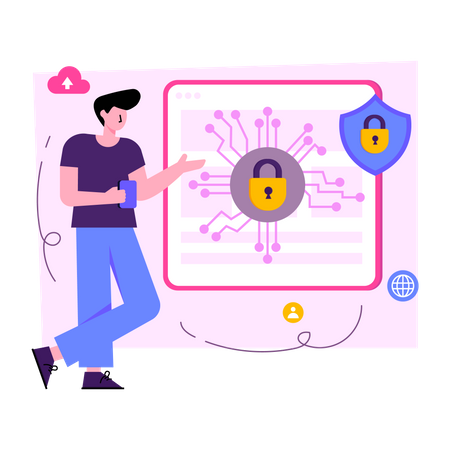 Encryption  Illustration