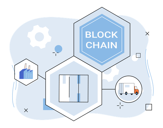 Encryption transforms transactions into gold online financial security  Illustration