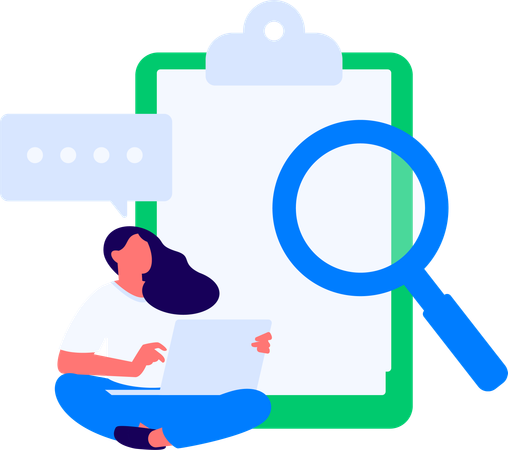 Encuesta para clientes de Man Fill  Ilustración