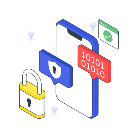 End To End Encryption  Illustration