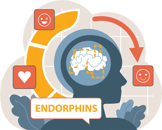 Endorphines  Illustration