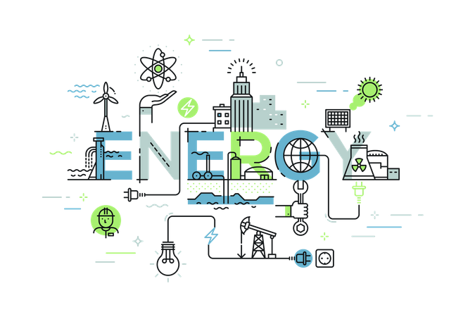 Energie  Illustration