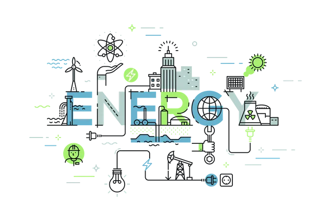 Energie  Illustration