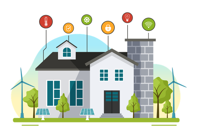 Energy Conservation  Illustration