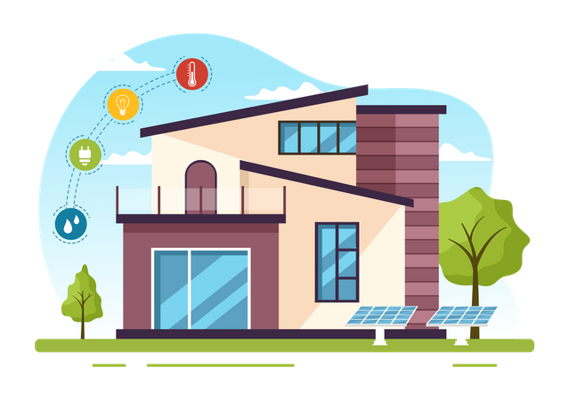 Energy Efficiency  Illustration