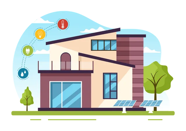 Energy Efficiency  Illustration