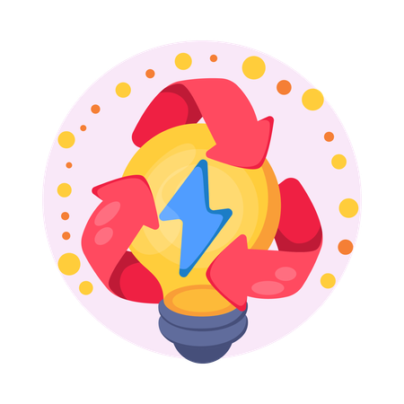 Energy Recycling  Illustration