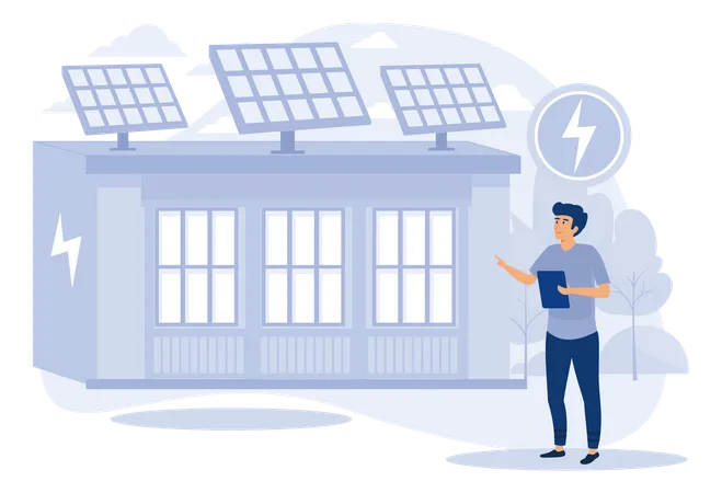 Energy storage  Illustration