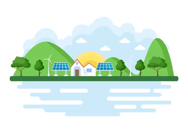 Energy Supply  Illustration