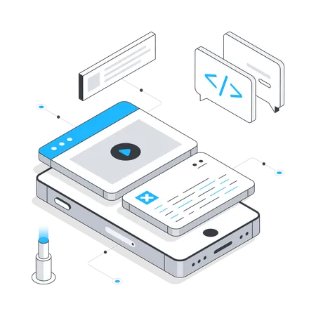 Engenharia de software  Illustration