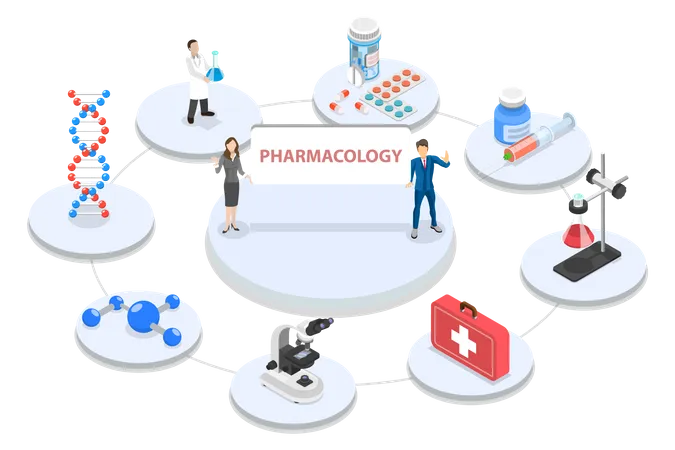 Engenharia farmacológica  Ilustração