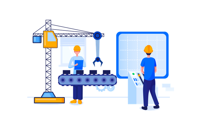 Engenheiro de operações  Ilustração