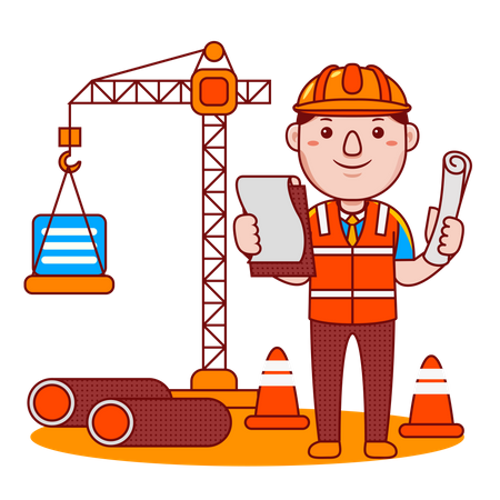 Engineer  Illustration