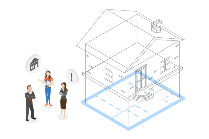 Engineering Project Construction  Illustration