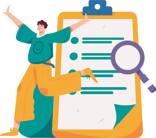 Évaluation de l'enquête  Illustration
