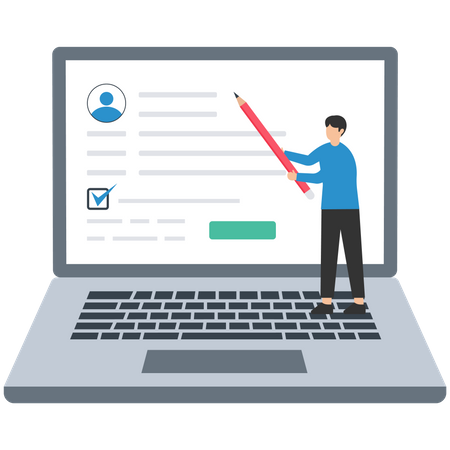 Enregistrer un nouveau compte utilisateur  Illustration