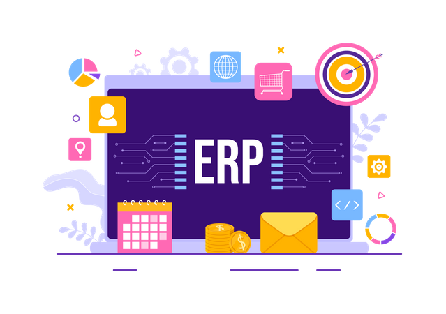 Enterprise Resource Illustration