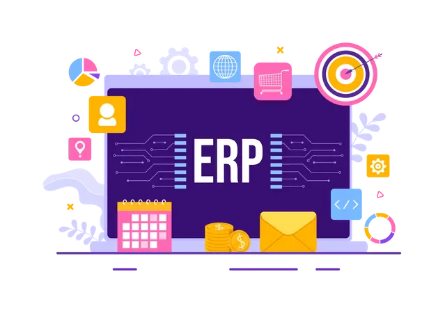 Enterprise Resource Illustration