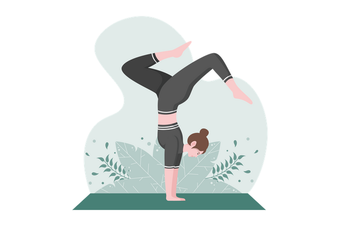 Entrenador de gimnasio  Illustration