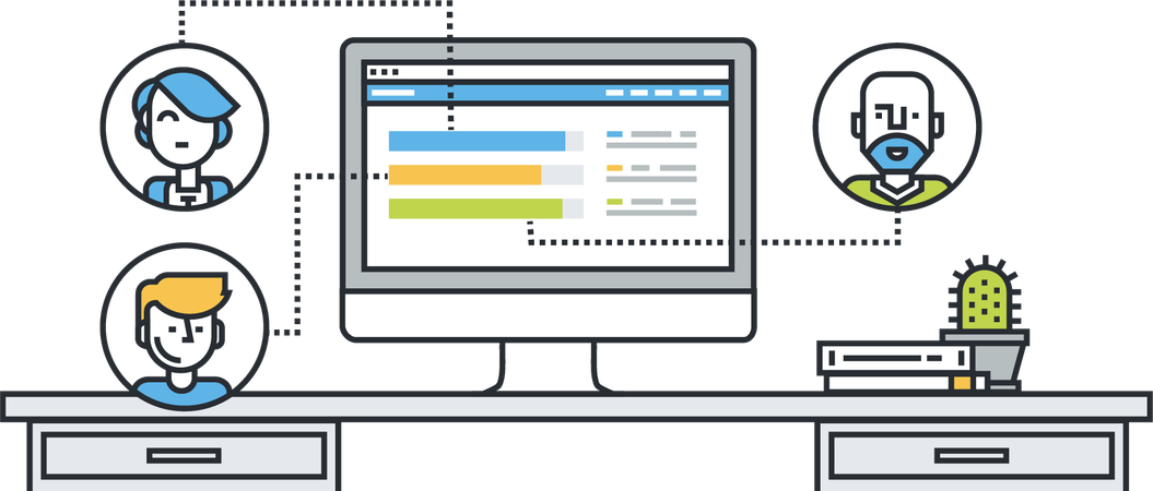 Gestion des ressources humaines en entreprise  Illustration