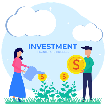 Investissement des entreprises  Illustration