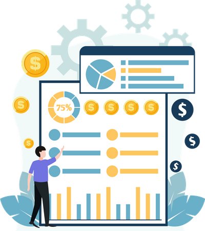 Investissement des entreprises  Illustration