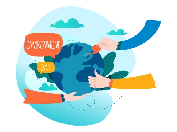Environment Day  Illustration