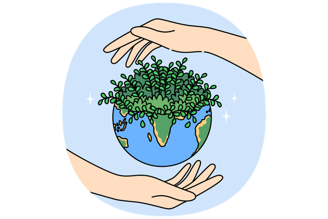 Environment preservation  Illustration