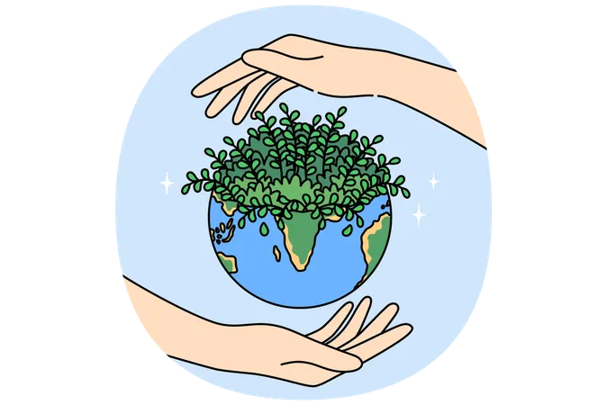 Environment preservation  Illustration