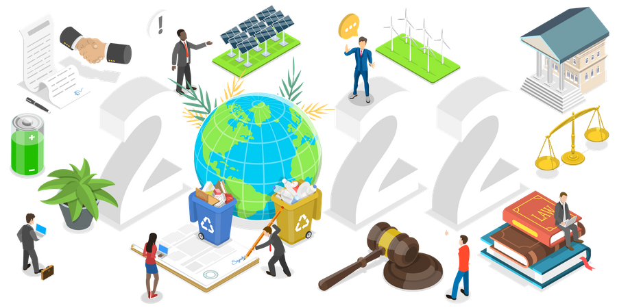 Environmental legislation of 2022  Illustration