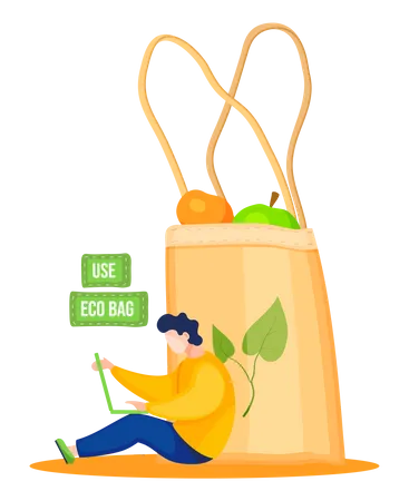 Environmentally friendly products  Illustration
