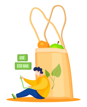 Environmentally friendly products  Illustration