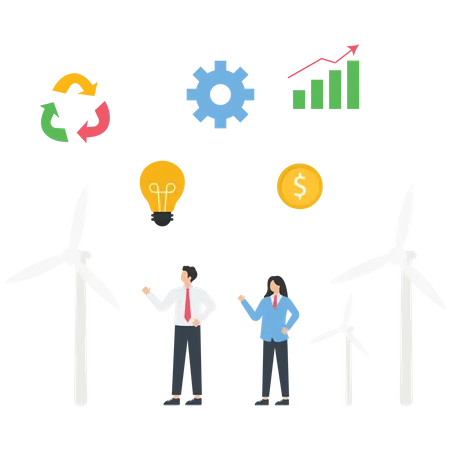 Gouvernance sociale environnementale Financement Investissement  Illustration