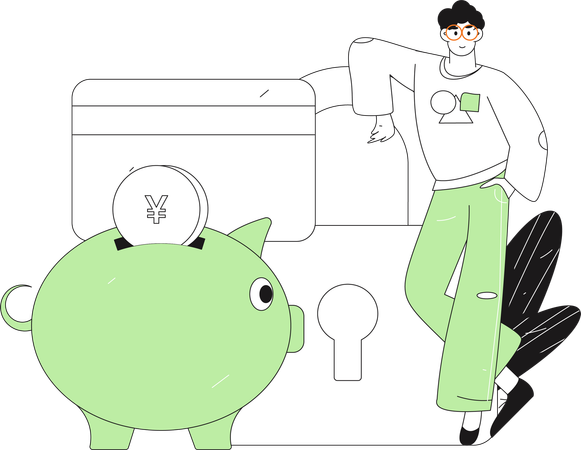 Crédit d'épargne  Illustration