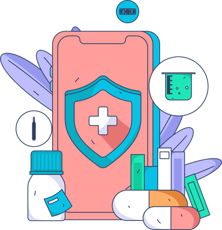 Epidemiology Study  Illustration