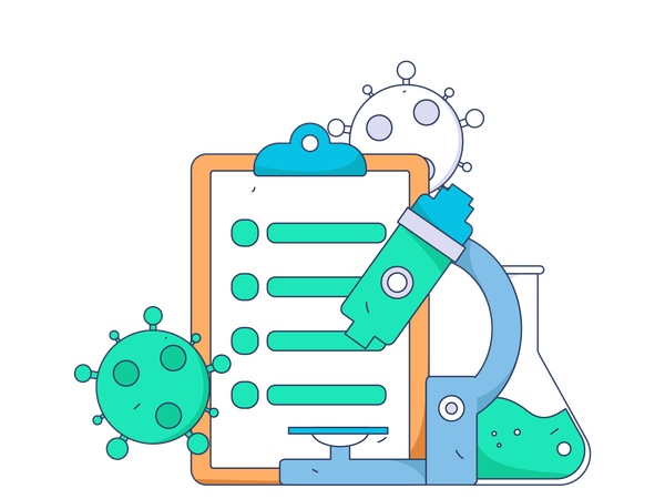 Epidemiology Study  Illustration