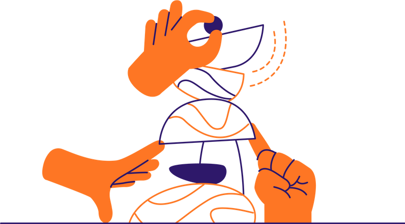 Equilíbrio de pedra  Ilustração