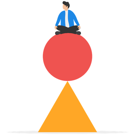 Equilibrio vida-trabajo empresarial  Ilustración