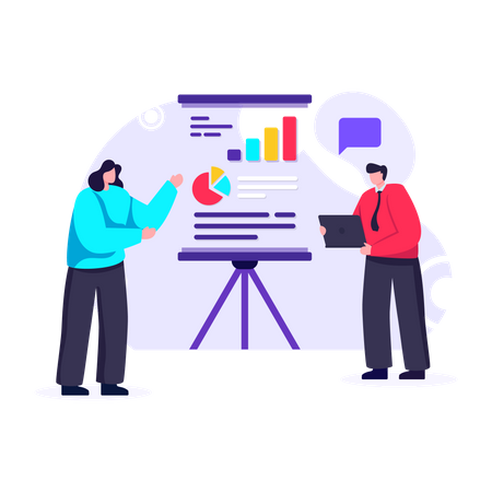 Equipe de negócios  Ilustração