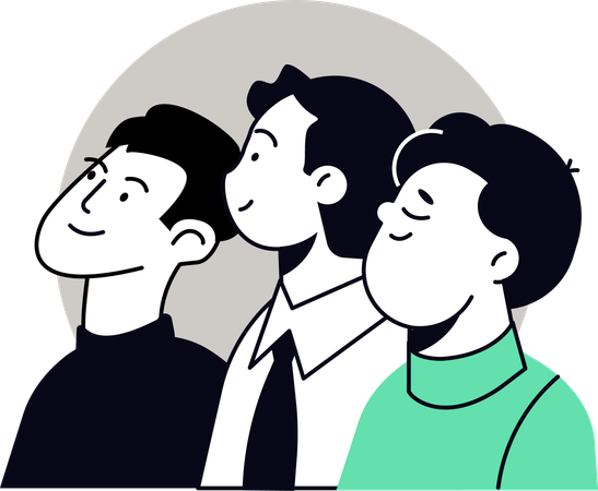 Equipe de recursos humanos empresariais  Ilustração