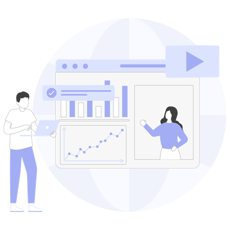 Equipe discute sobre o projeto  Ilustração