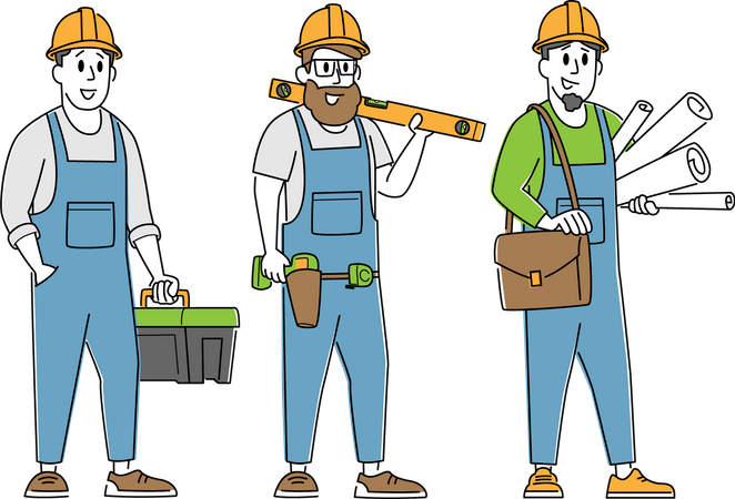 Equipo constructor  Ilustración